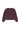 Flower Emblem Cropped Sweatshirt (burgundy)